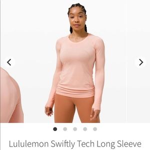 NWOT - Pink Mist Long Sleeve Swiftly